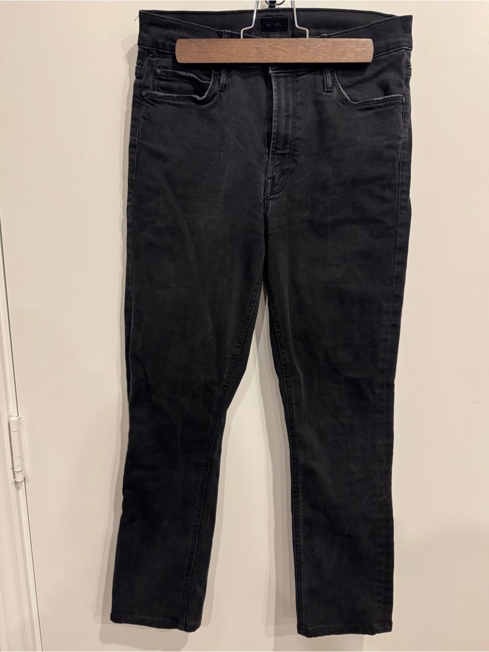 MOTHER Denim Mid Rise Dazzler Not Guilty Size 28